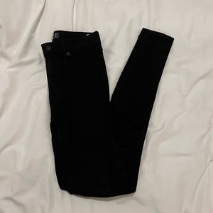 A&F Black Wash Skinny Jean/Jegging